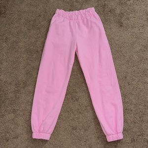 pink john galt sweatpants